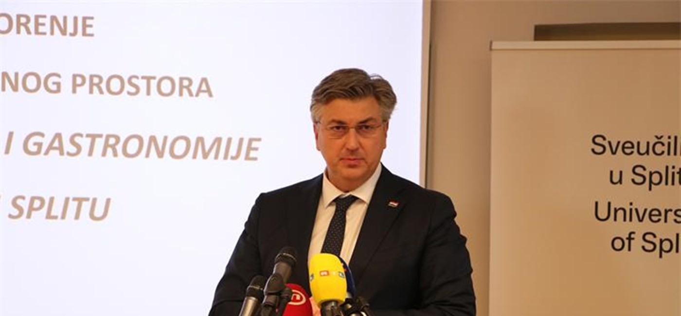 Premijer Plenković o obnovljenom samostanu za potrebe studija: To je prava poruka za Makarsku i Dalmaciju